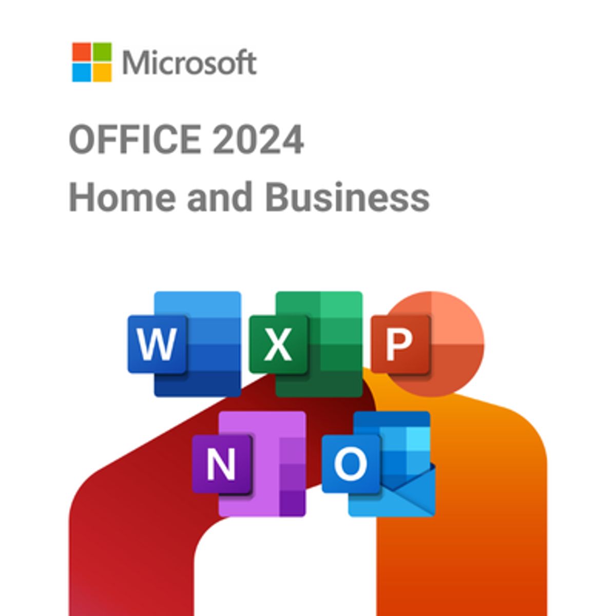 MICROSOFT - Microsoft Office 2024 Home and Business para 1 PC/Mac