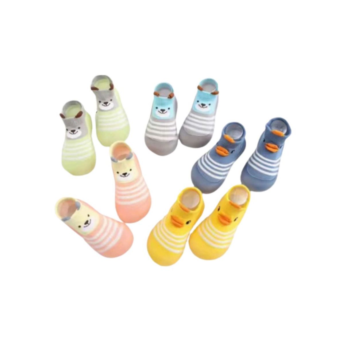 GENERICO - Zapatos Medias De Patito Para Niña Talla 24-25