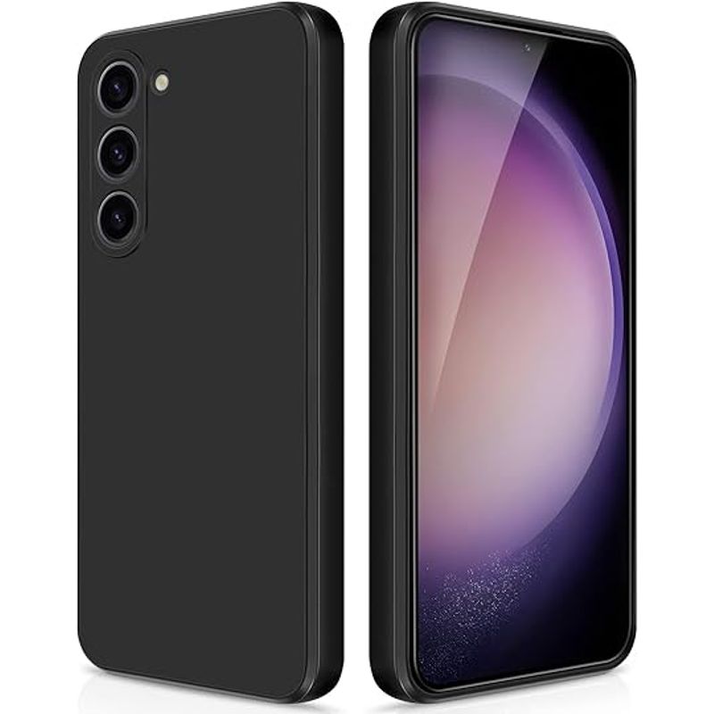 GENERICO - Case Protector para Samsung S23 PLUS Silicona Negro