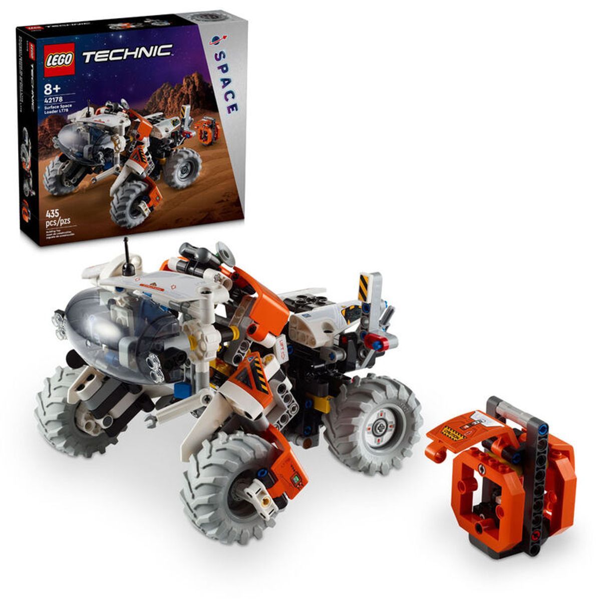 LEGO - LEGO Technic 42178 Cargadora Espacial de Superficie LT78
