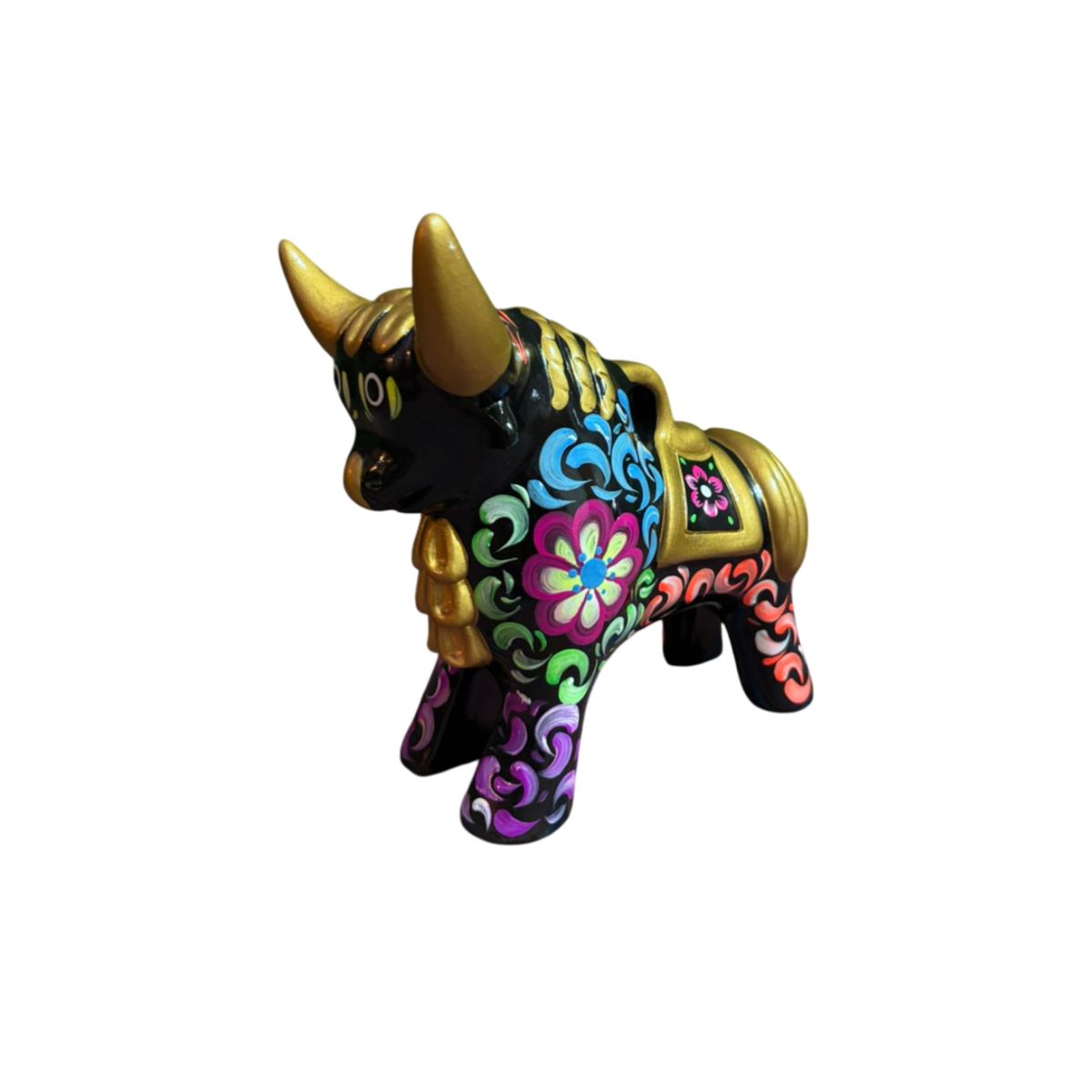 ACHALLAY ARTESANIA DE BARRO - Torito de Pucara 24 cm