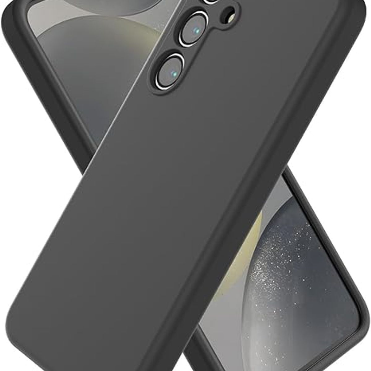 GENERICO - Case Protector para Samsung S24 PLUS Silicona Negro