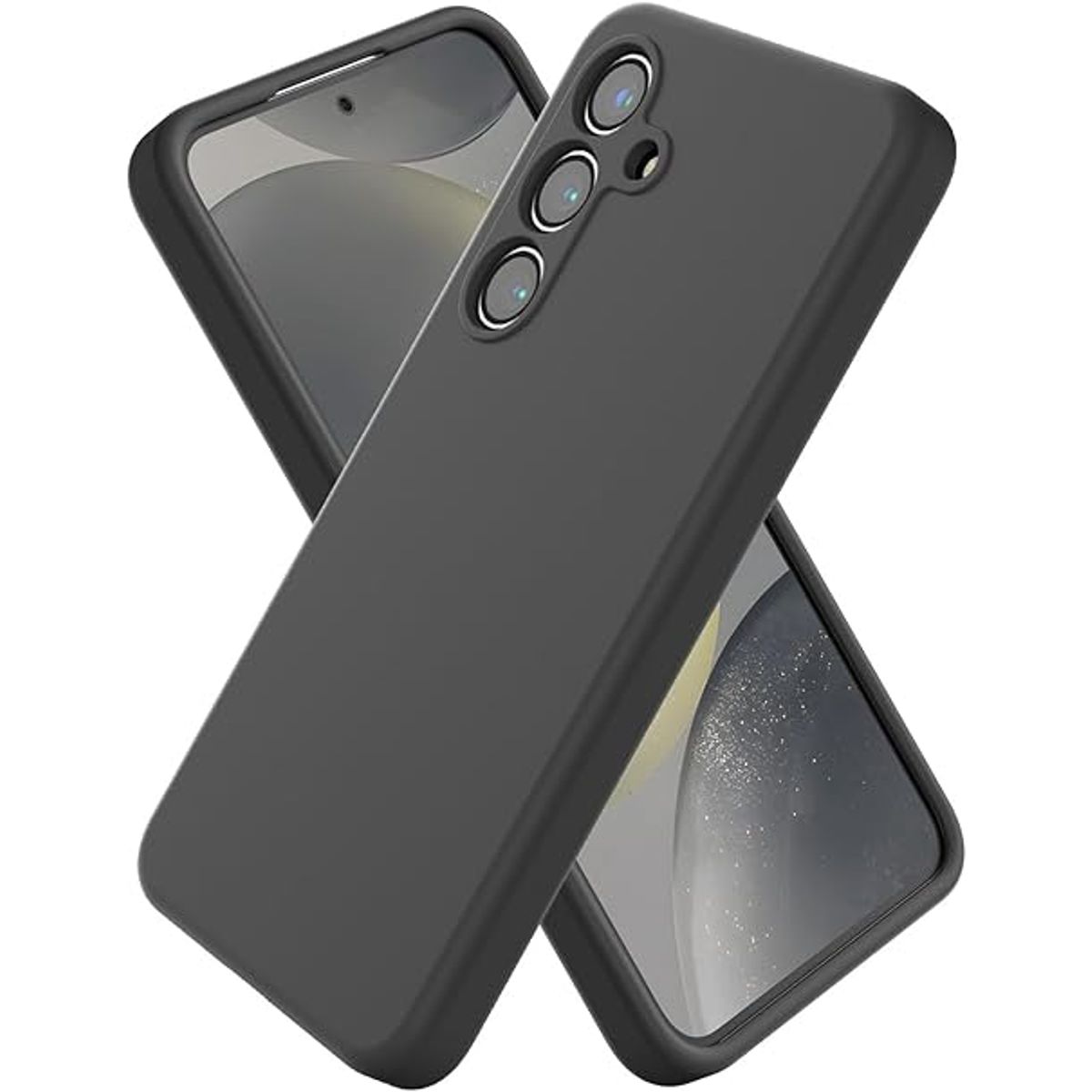 GENERICO - Case Protector para Samsung S24 PLUS Silicona Negro