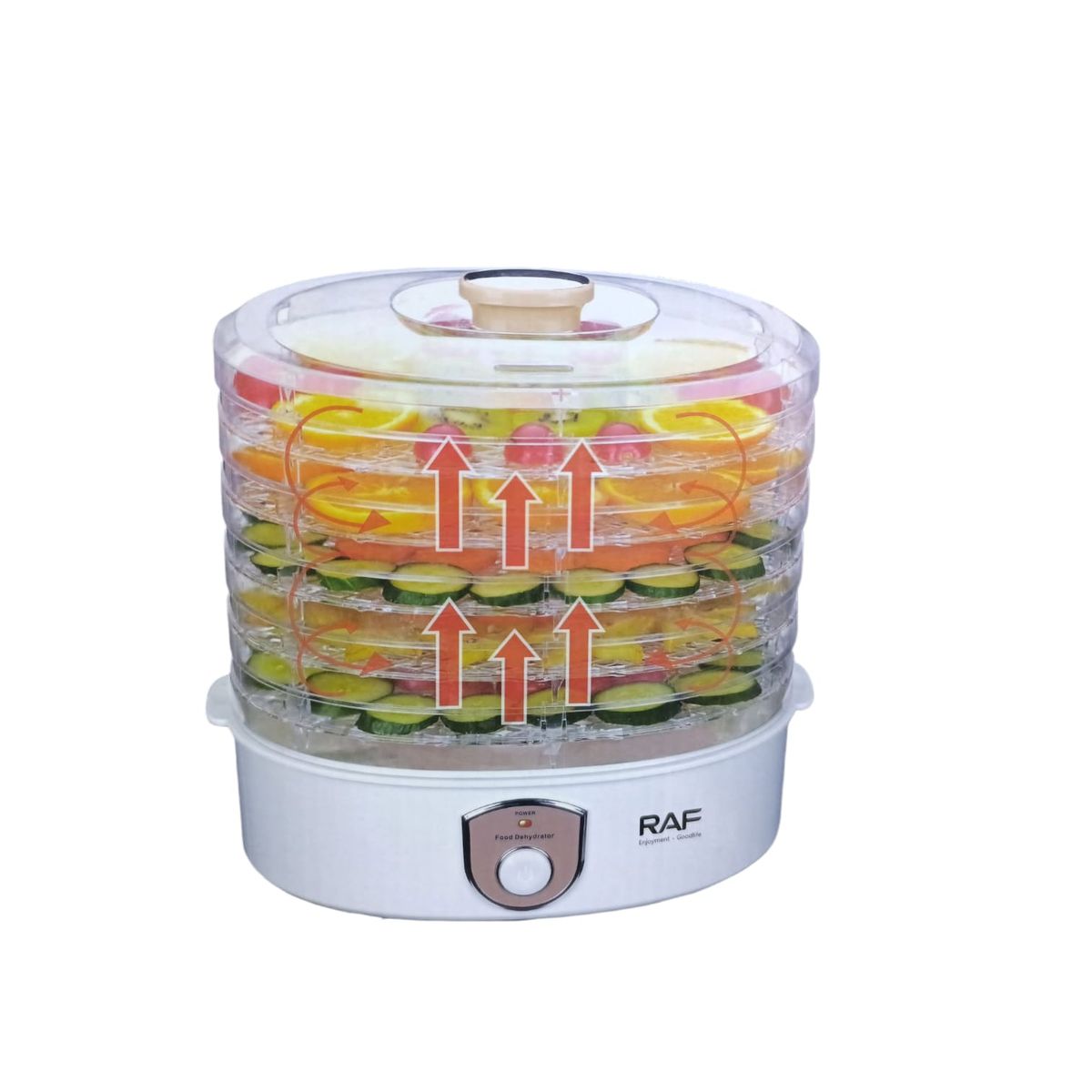 GENERICO - DESHIDRATADOR ELECTRICO DE ALIMENTOS  RAF 240W R6802