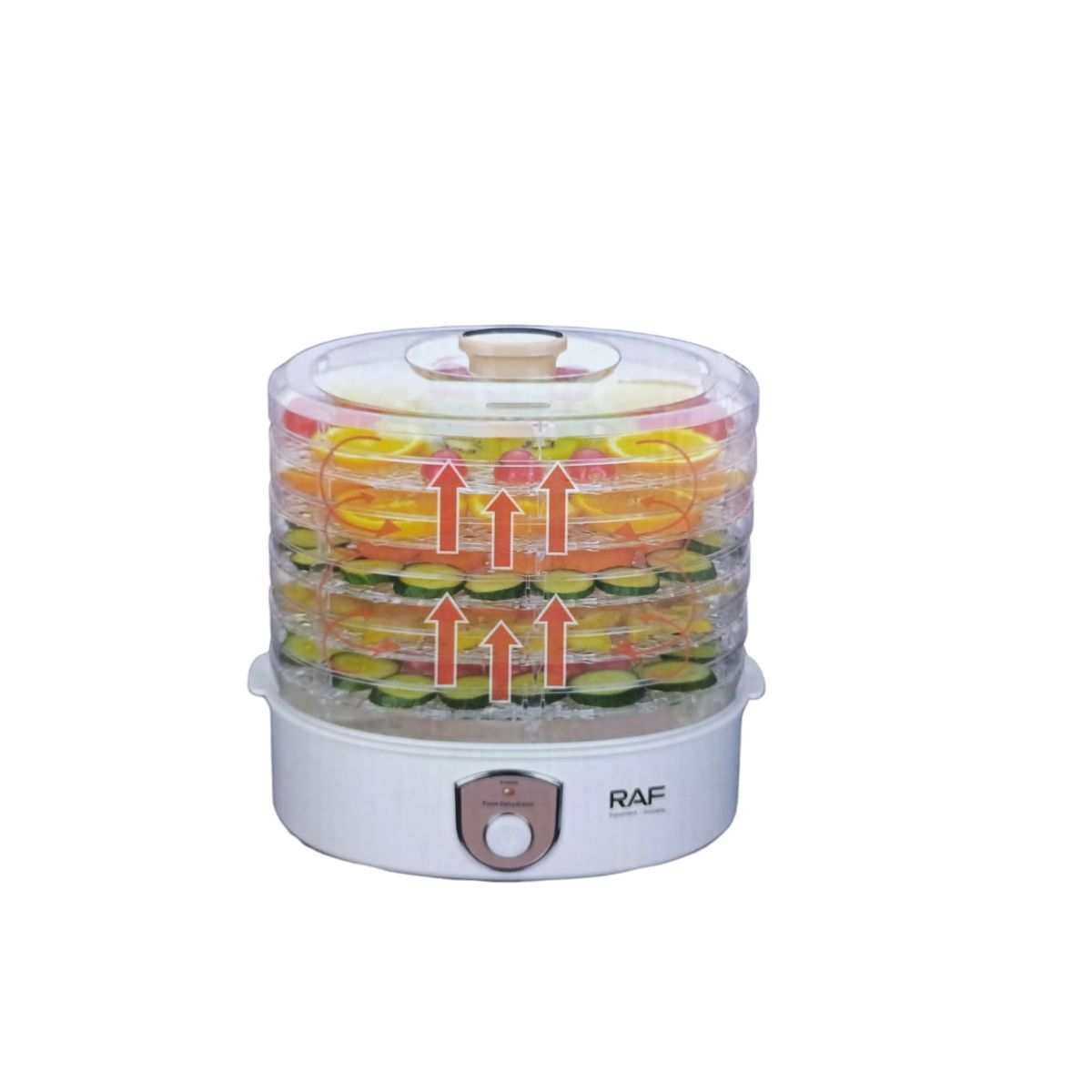 GENERICO - DESHIDRATADOR ELECTRICO DE ALIMENTOS  RAF 240W R6802