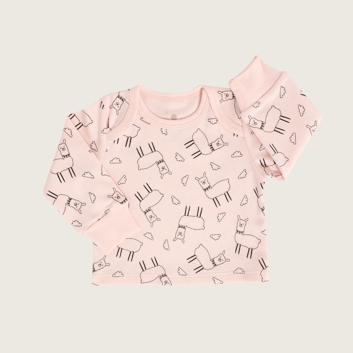 RIKURIY - Pijama Llamita Rikury Rosa