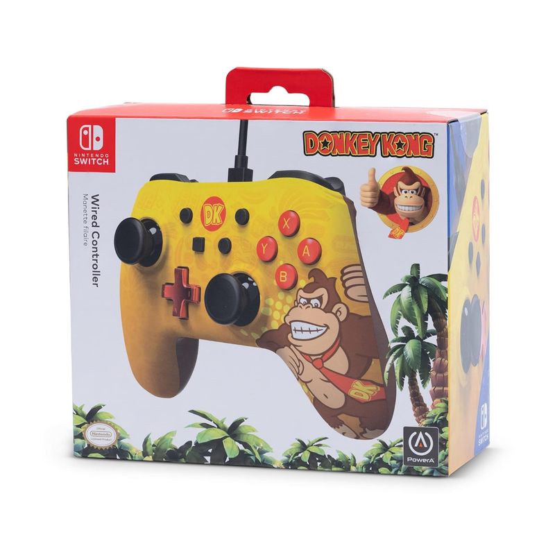 POWER A - Mando PowerA Wired Controller Donkey Kong Ed
