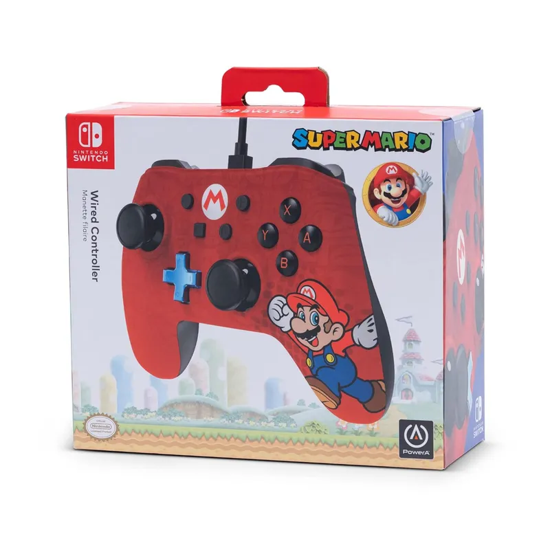 POWER A - Mando PowerA Wired Controller Super Mario Ed