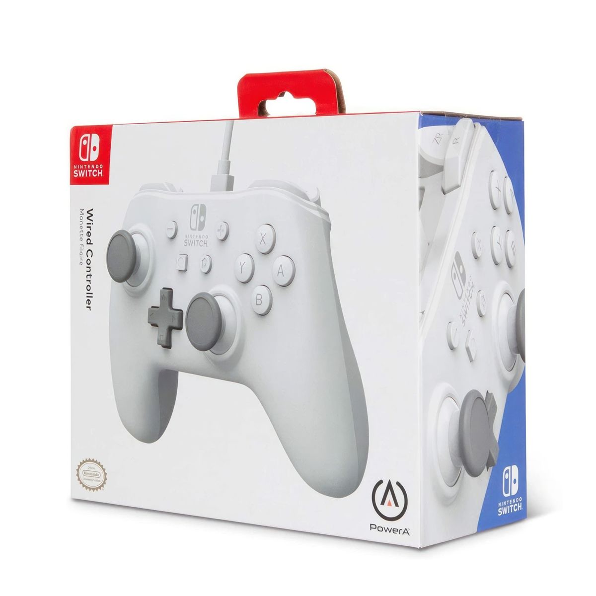 POWER A - Mando PowerA Wired Controller White Edition