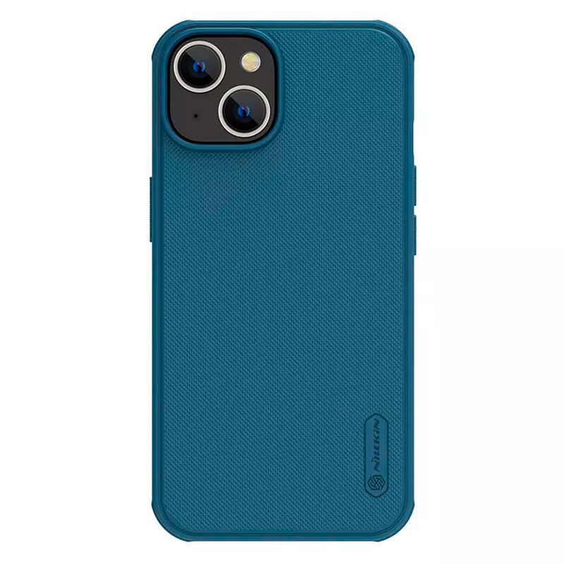 NILLKIN - Case Nillkin Super Frosted para iPhone 14 Plus - Carcasa - Azul