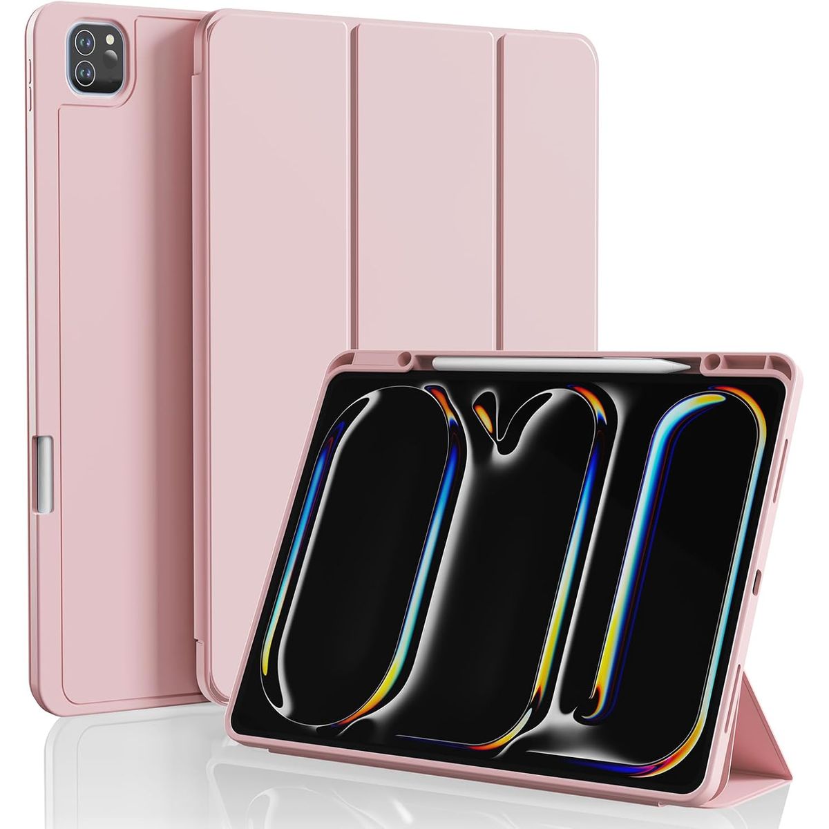 GENERICO - Funda Smart Cover para IPAD PRO 11" (M4) 2024 con Porta Lapiz