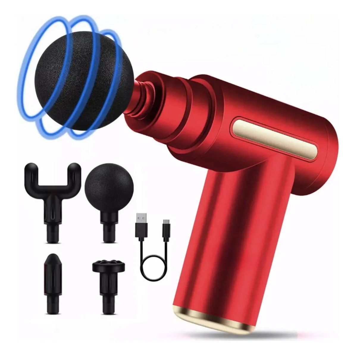 GENERICO - Pistola De Masaje Muscular Para Relajar Aliviar El Dolor