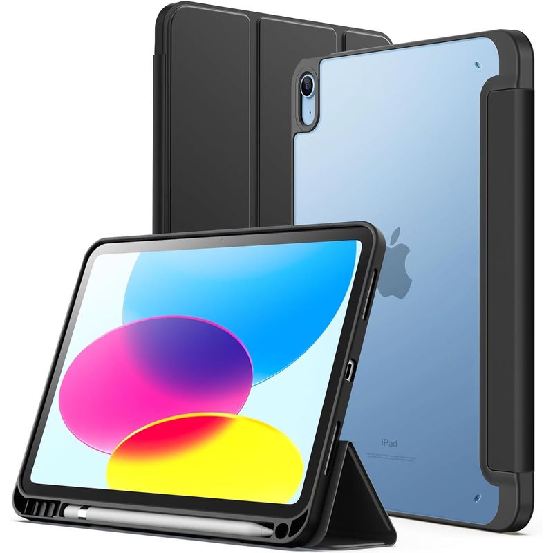 GENERICO - Mica + Funda case para  iPad 10ma Gen 10.9 (2022) iPad 11va gen ( A16)