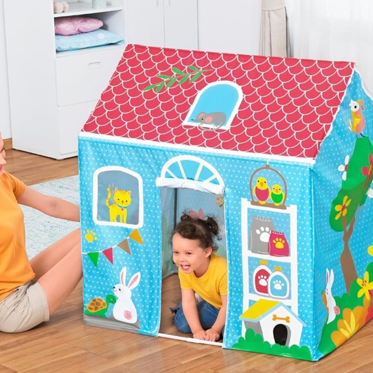 BESTWAY - Casita de juegos 102m x 76cm x 114m Bestway
