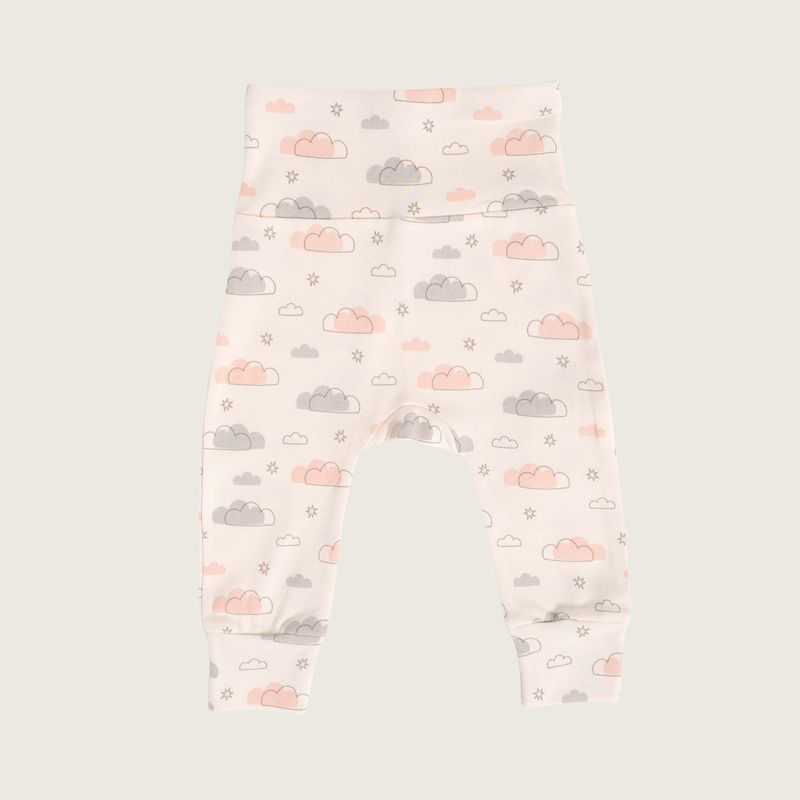 RIKURIY - Pantalón de Nubes Rosa