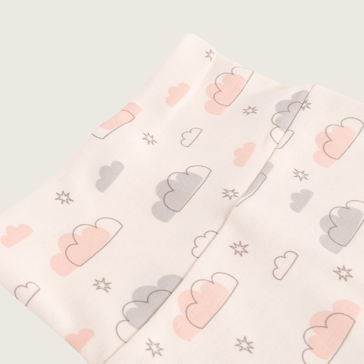 RIKURIY - Pantalón de Nubes Rosa