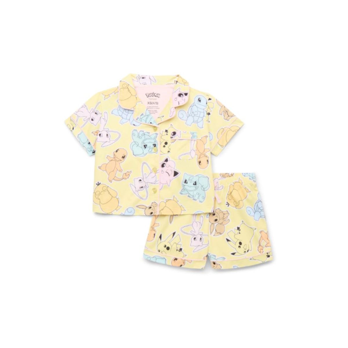 POKEMON - Pokemon Conjunto Ropa Niña Talla M 7 8 años