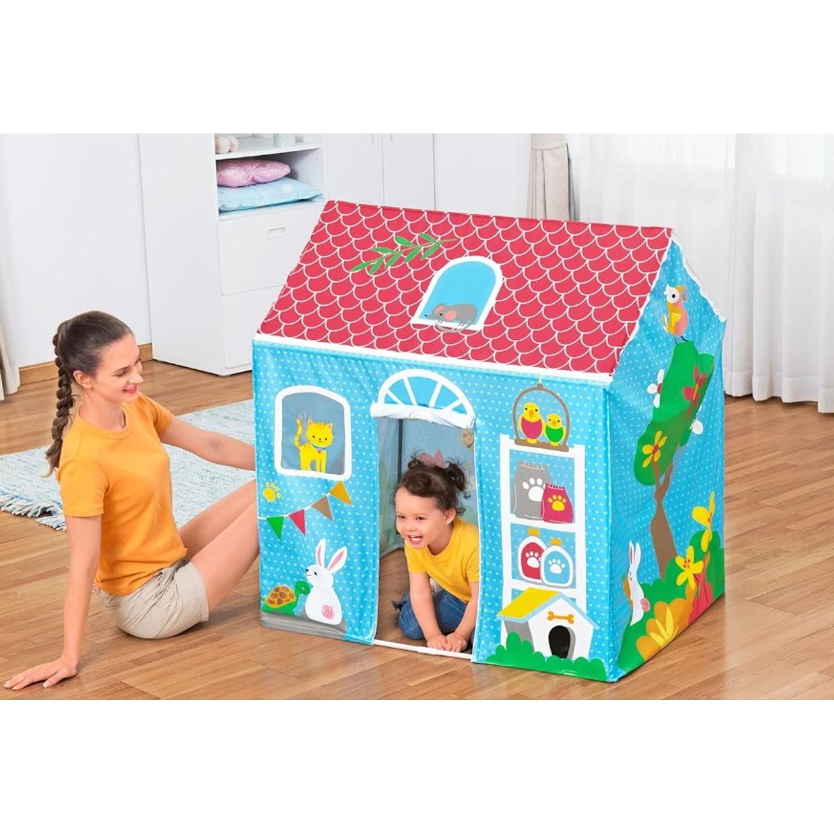 GENERICO - Casita de juegos 102m x 76cm x 114m Bestway