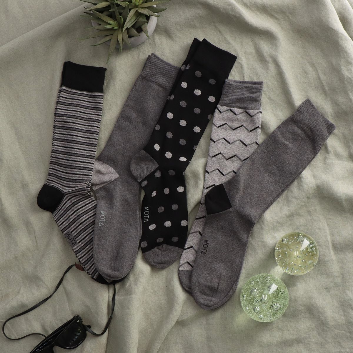 MOTA - CALCETINES CORTO ALGODÓN PACK 5 MT21110