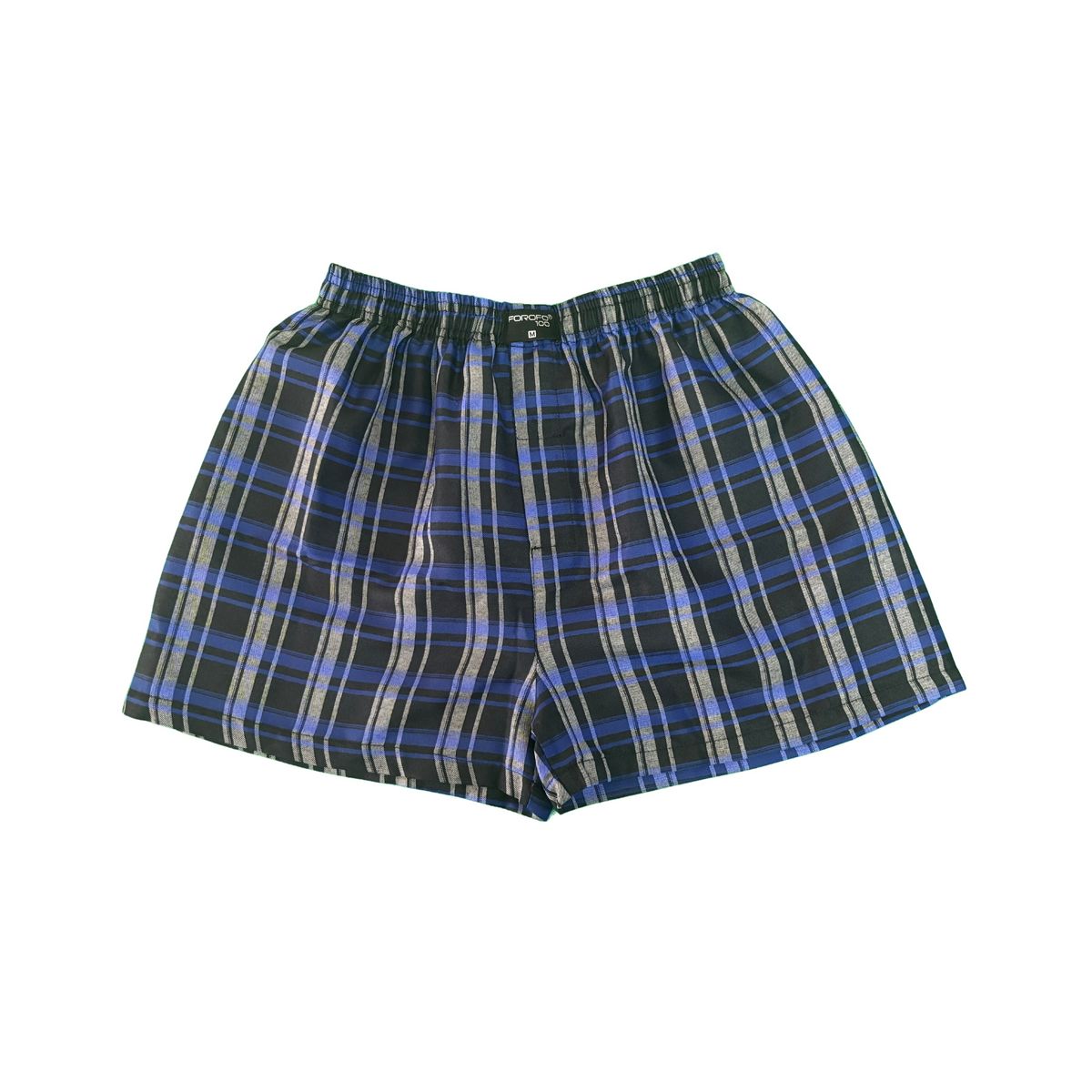 FOROFO 100 - Bóxer de tela para hombre Forofo100 a cuadros - Variados