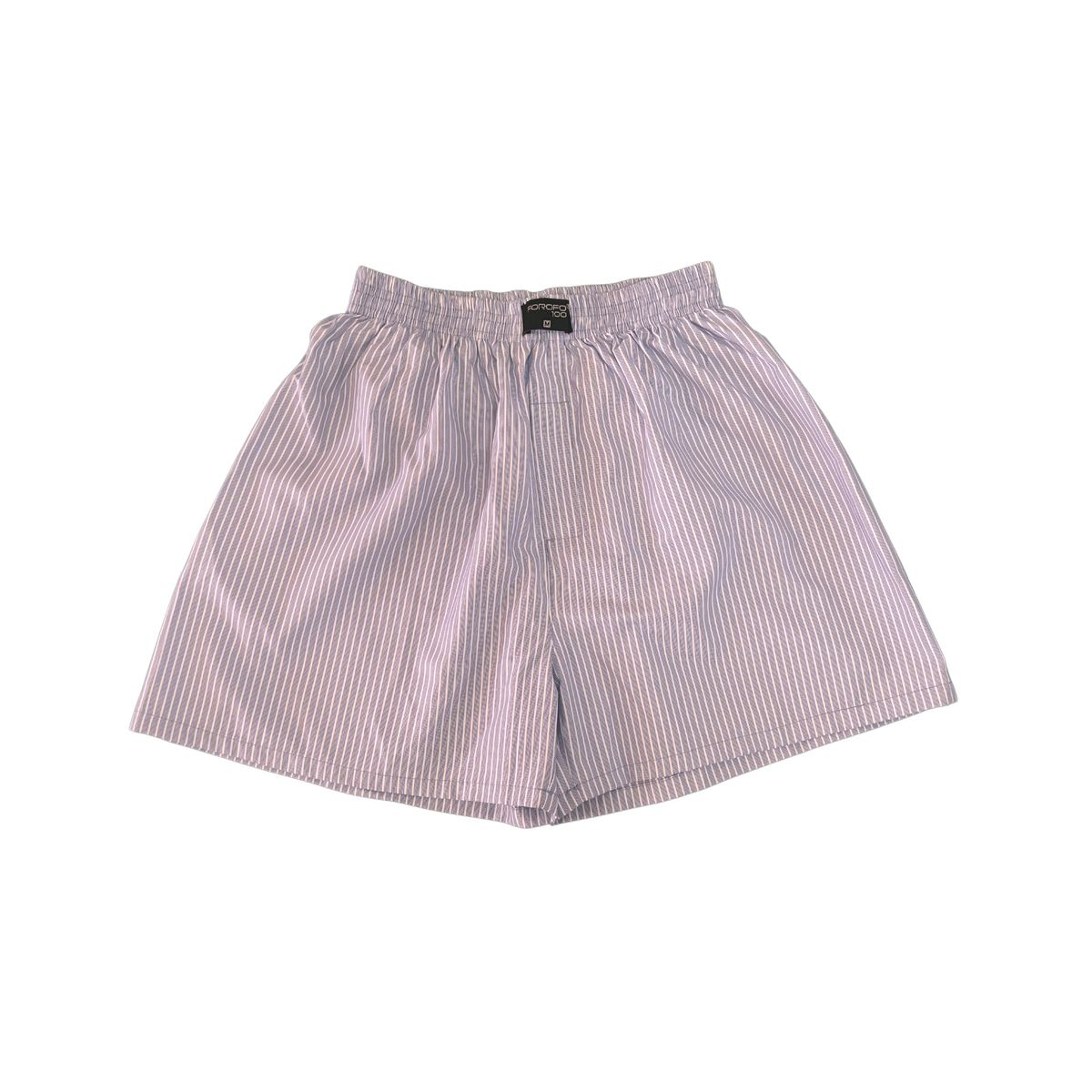 FOROFO 100 - Pack X12 Bóxer de tela para hombre Forofo100 a Rayas - Variados