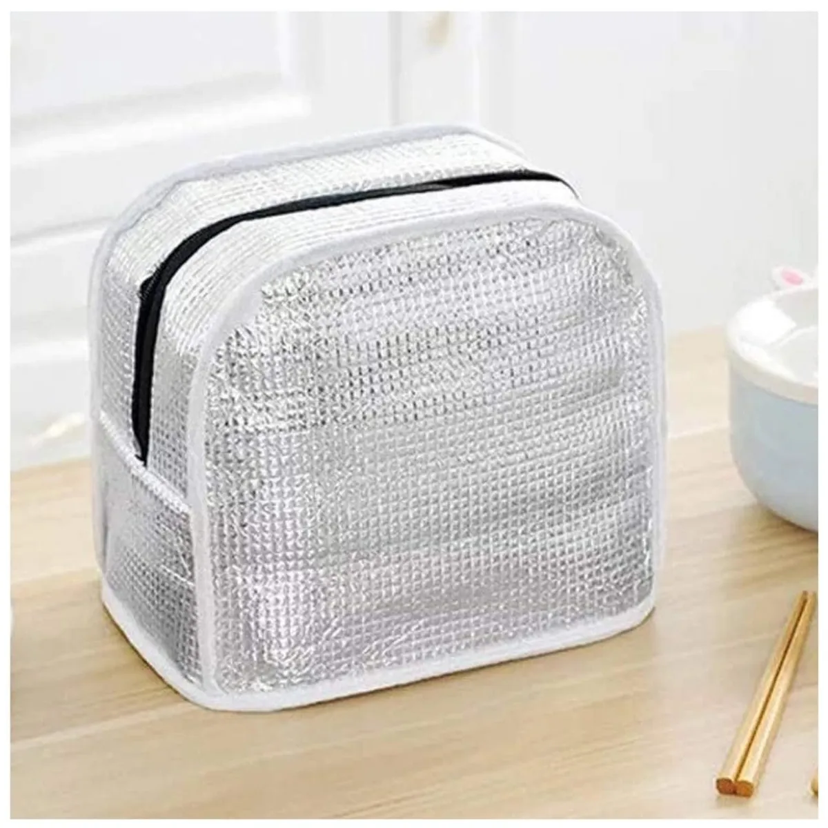 MINARI - Lonchera Térmica Fiambrera Portátil Diseño Verde con Flamenco Rosa 83L