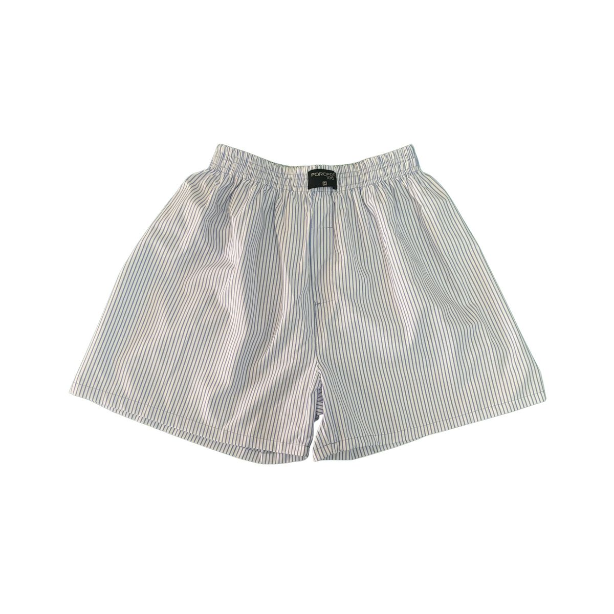 FOROFO 100 - Pack X2 Bóxer de tela para hombre Forofo100 a Rayas - Variados