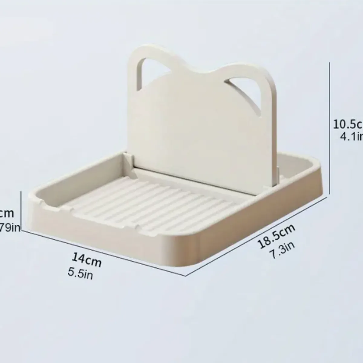 GENERICO - Soporte de tapa de olla y utensilios COLOR PLOMO