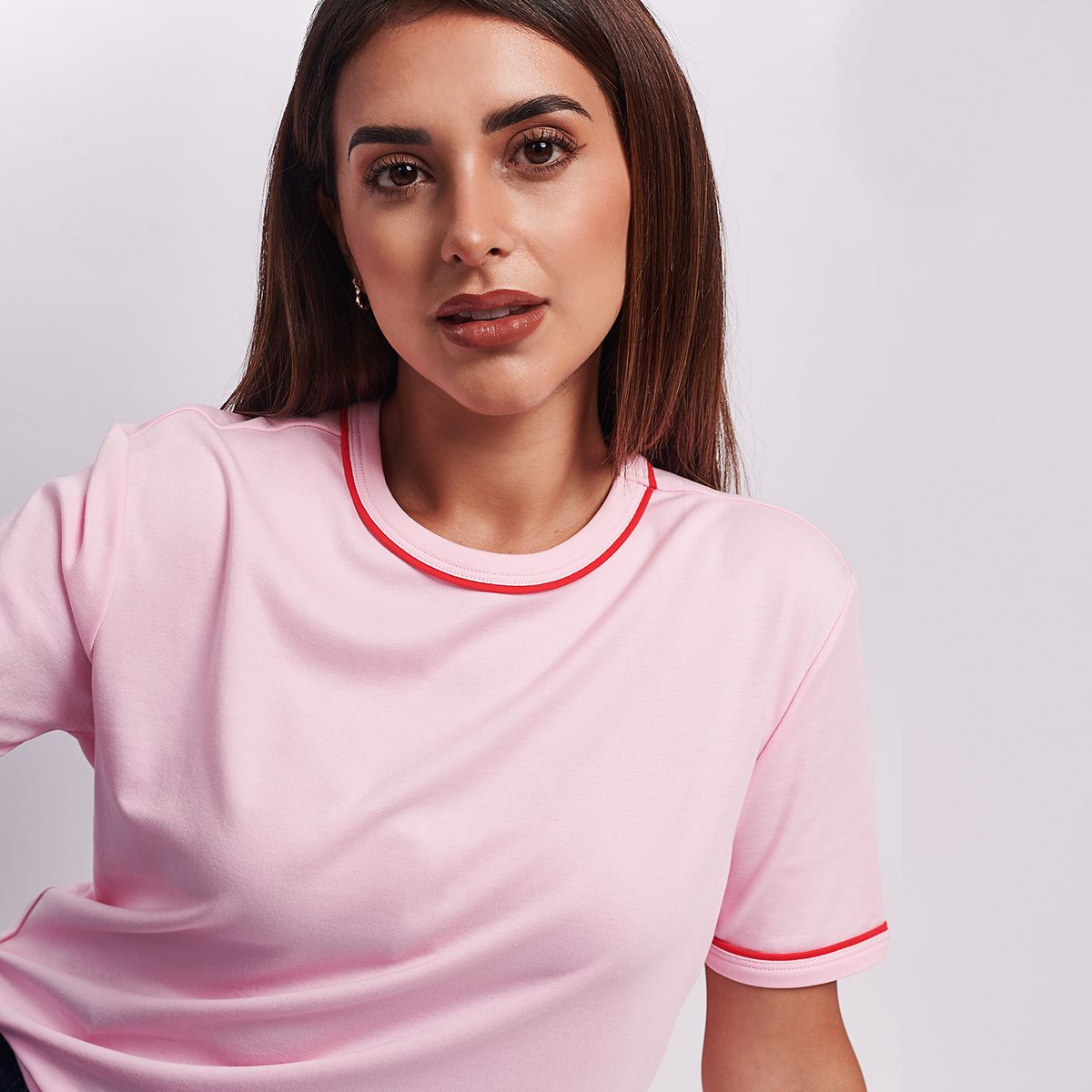 SULKAY - Polo Sulkay Fresa Chic Manga corta Algodón Rosa