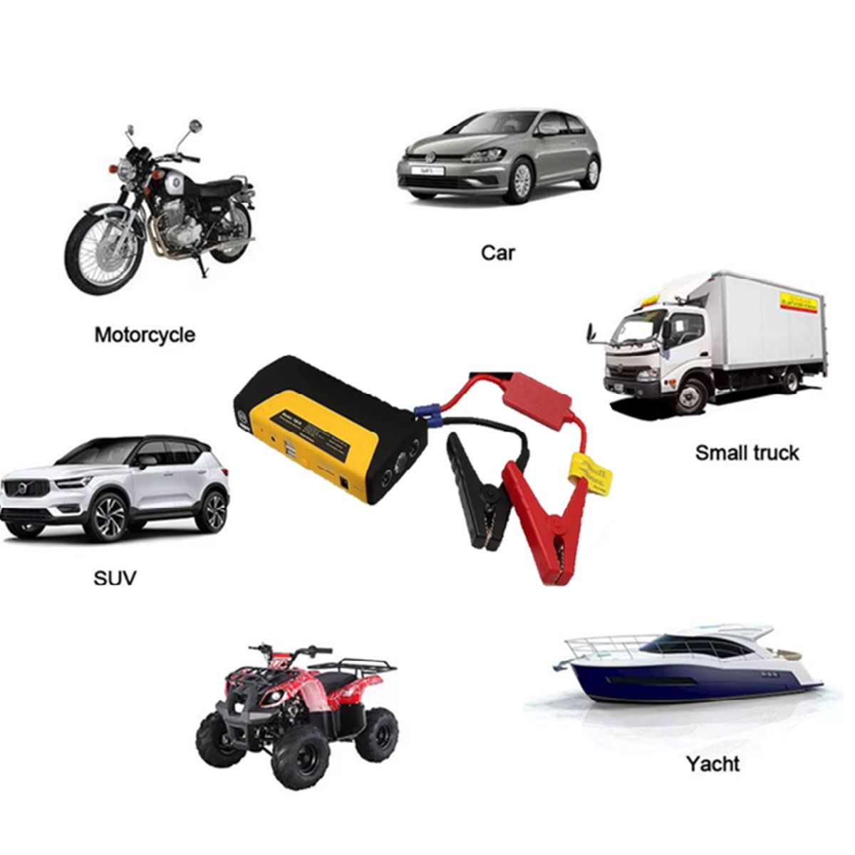 OEM - Arrancador Batería Portátil Autos Y Camionetas