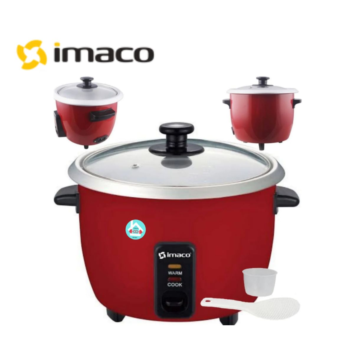 IMACO - Olla Arrocera 06L CRojo RC006R Imaco