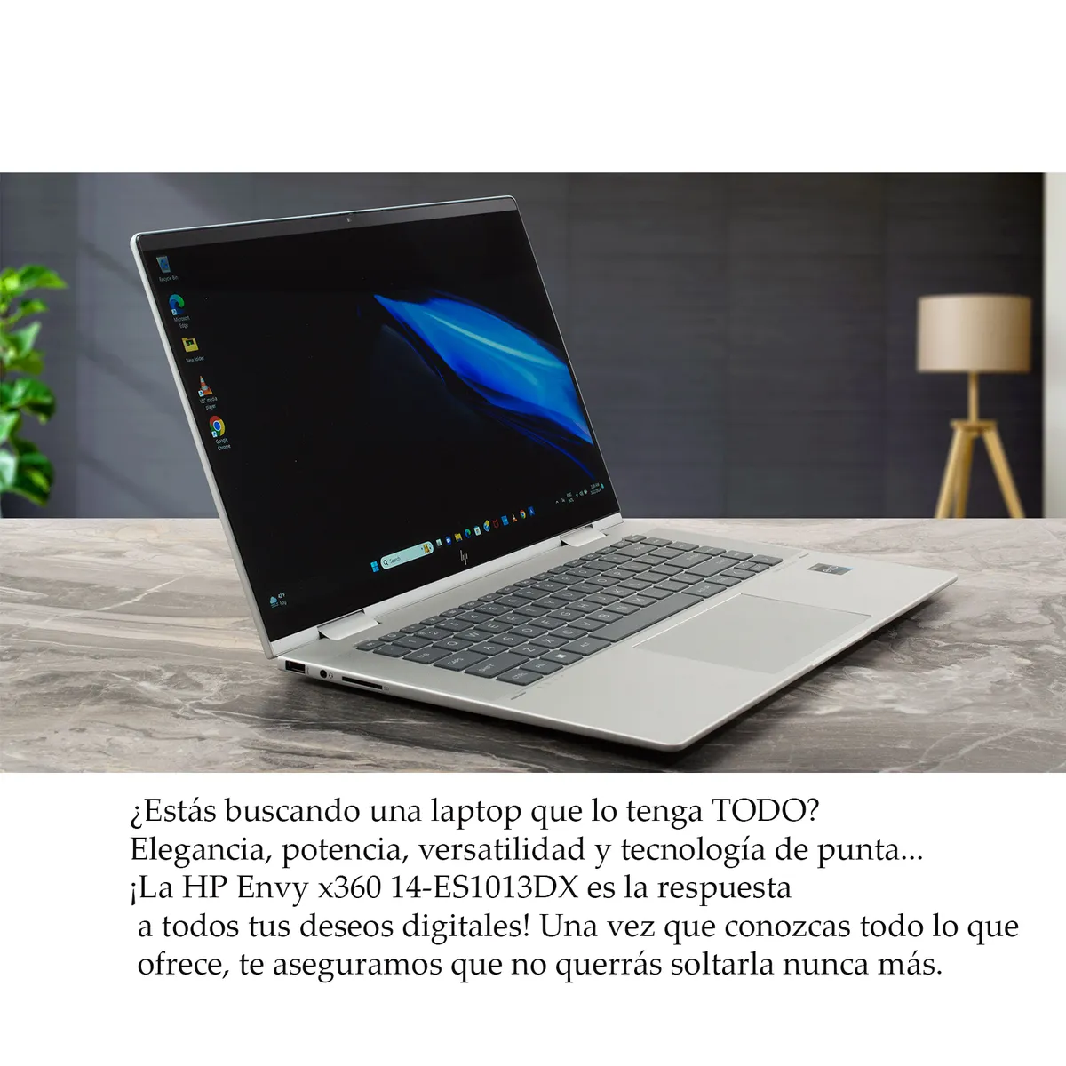 HP - Laptop 2 en 1 HP ENVY x360 de 14", Pantalla touch, Intel Core i5, 8GB RAM, disco sólido de 512GB