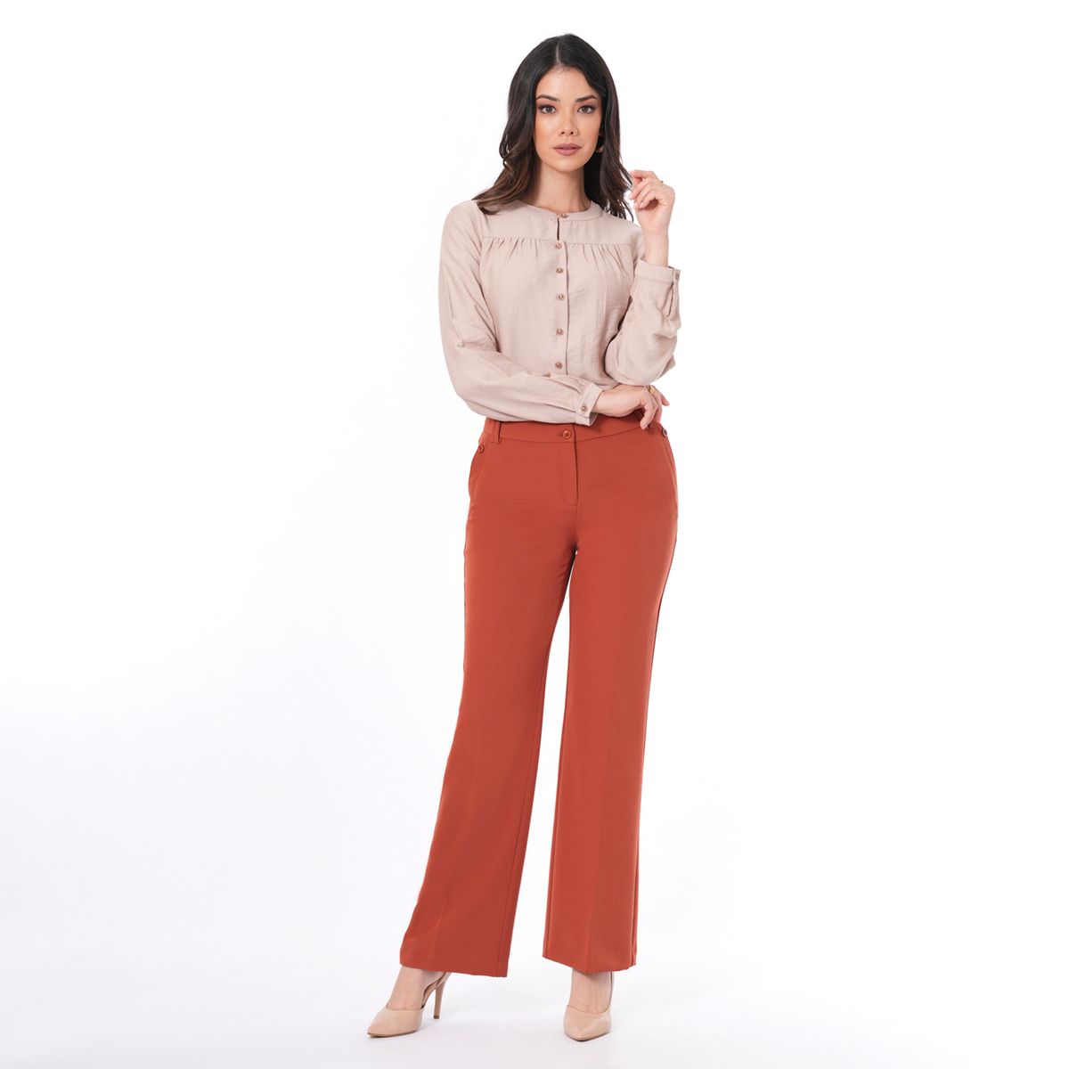 MAE ALCOTT - PANTALON BRUNA MAE ALCOTT