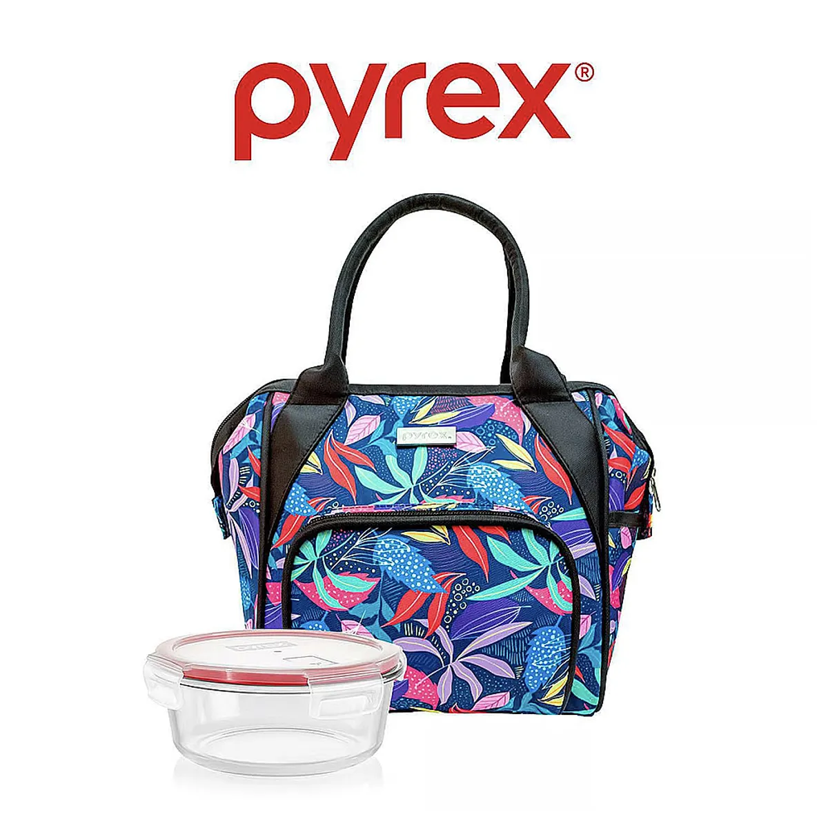 PYREX - Lonchera Ejecutiva Pyrex Palmeras CReflactario Red 400ml