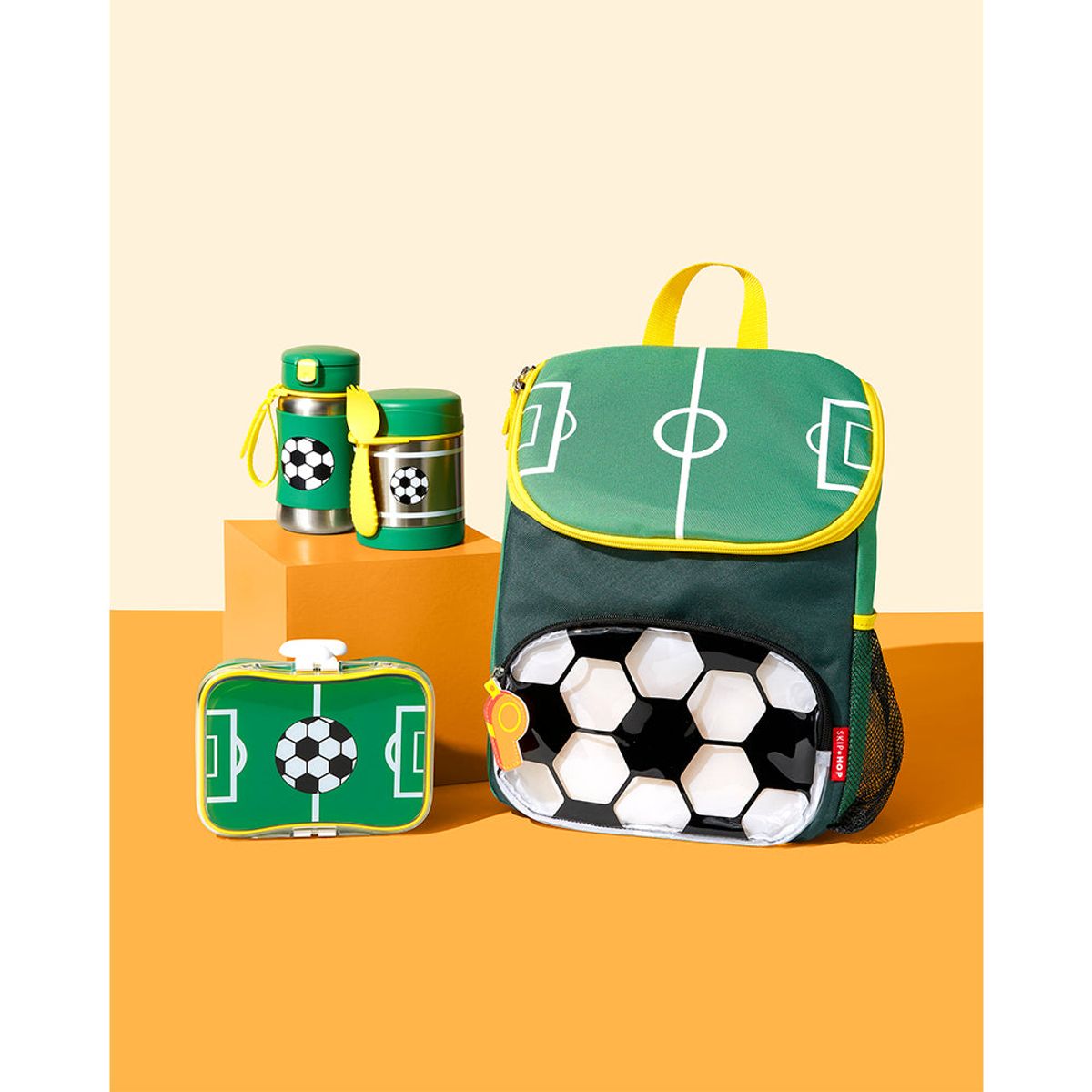 SKIP HOP - Botella Tomatodo Acero Futbol