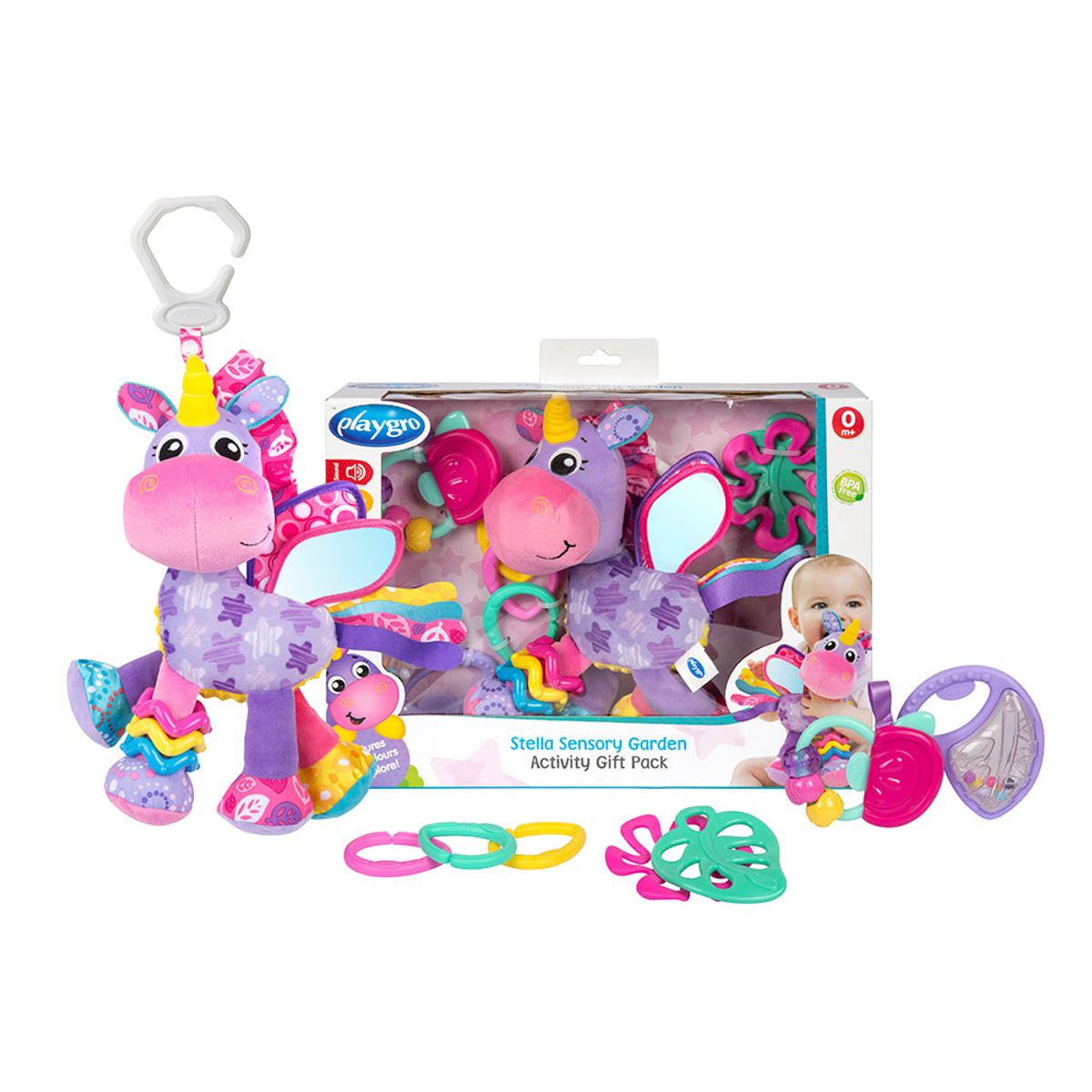 PLAYGRO - Set De Regalo Stella Unicornio