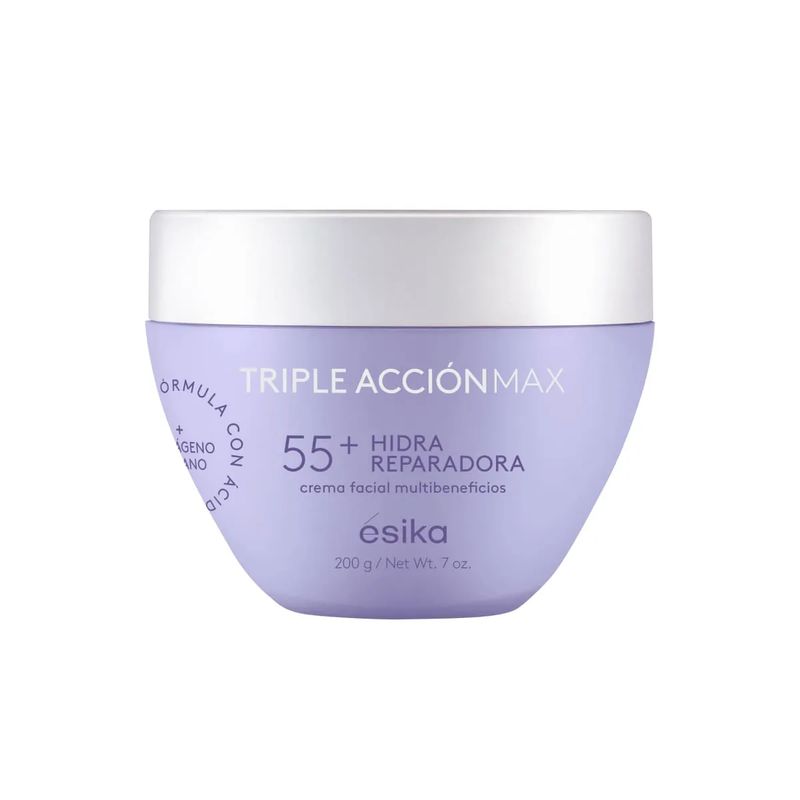 ESIKA - Crema Facial XL Hidra Reparadora Triple Acción Max 55 200g Esika
