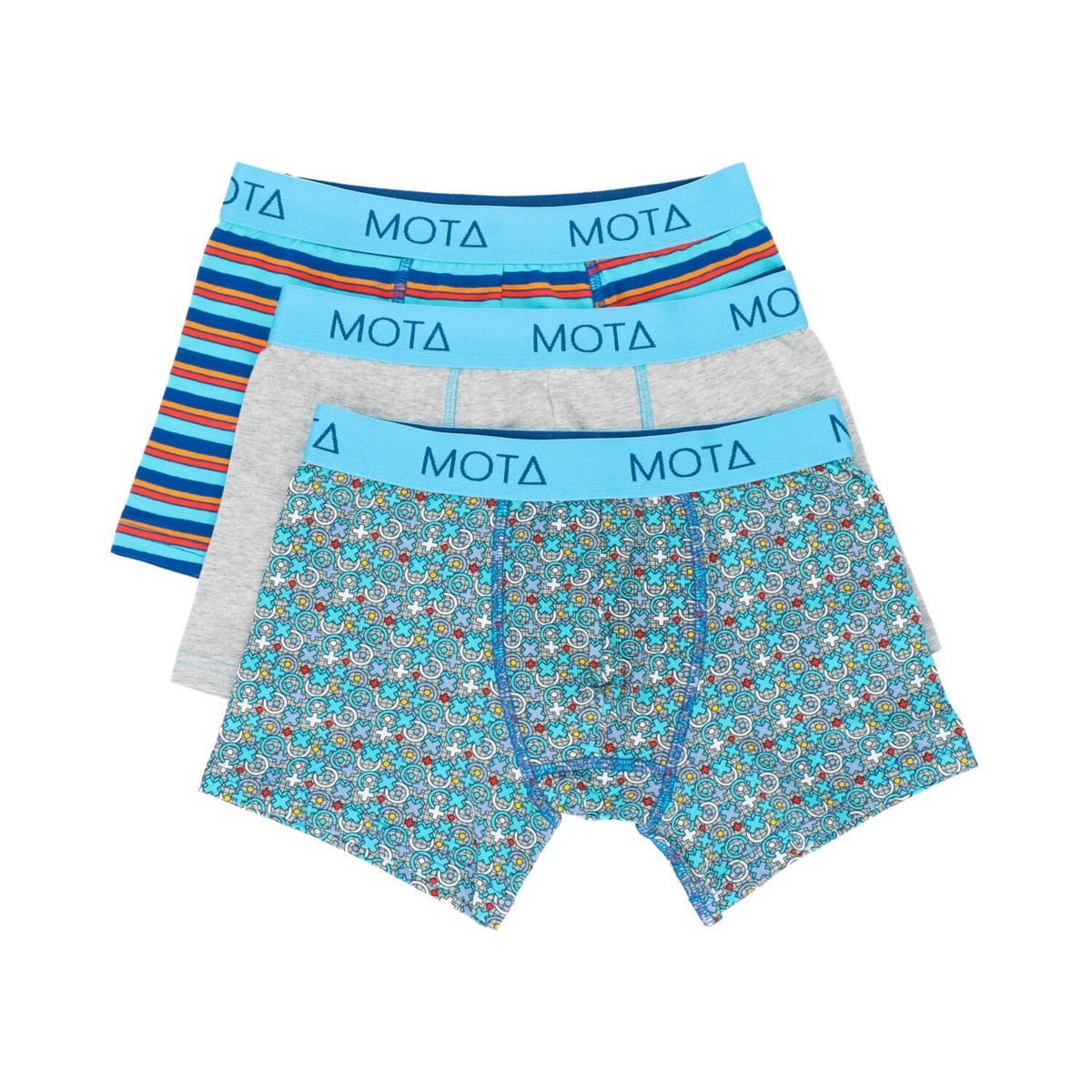 MOTA - BOXER NIÑO PACK 3 MT4282