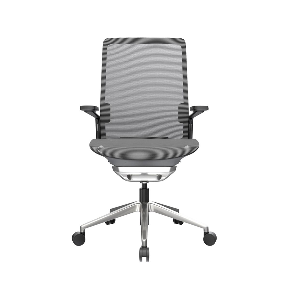 OFIDEAS - Silla De Oficina Gerente Dream Premium Gris Malla Ofideas