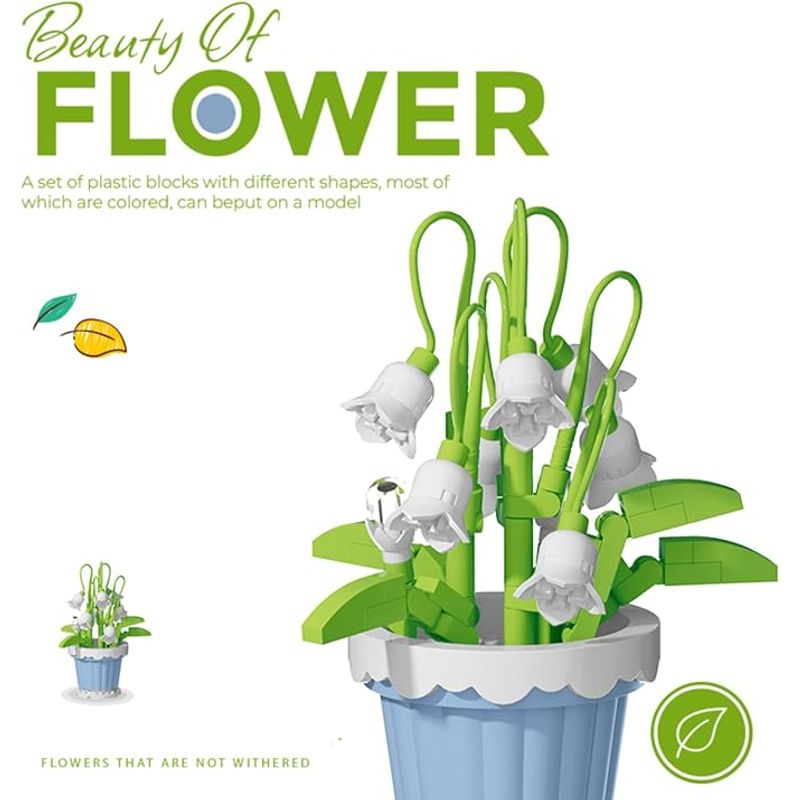 OEM - Bloques de flores en maceta - LIRIO DEL VALLE