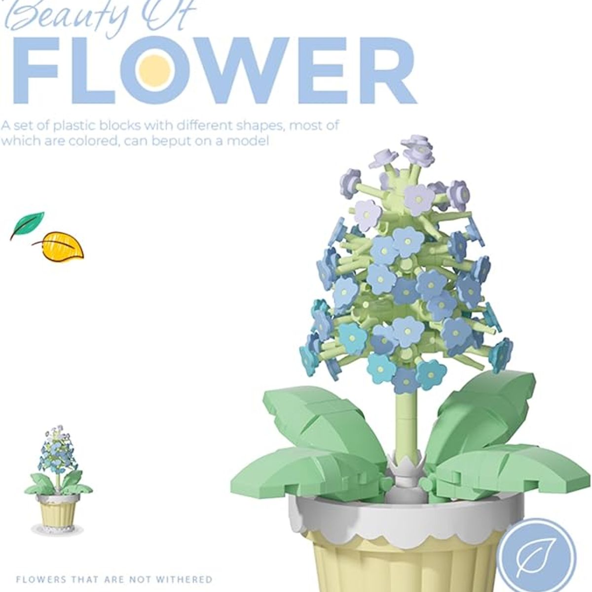 OEM - Bloques de construcción de flores en maceta - JACINTO