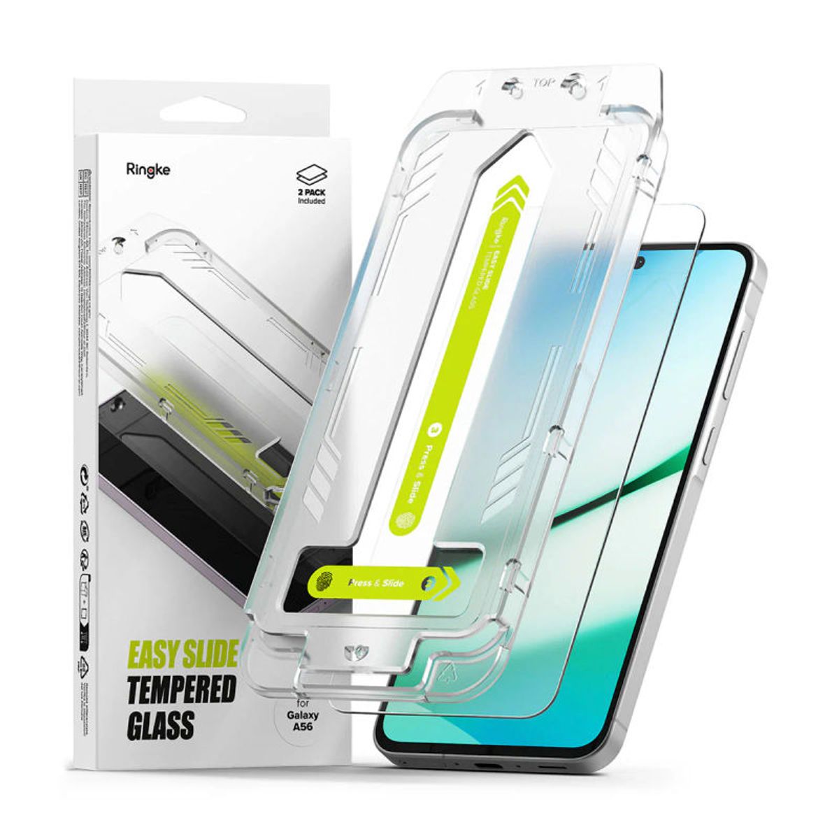 RINGKE - Protector De Pantalla Vidrio Ringke Para Galaxy A56 5g 2und