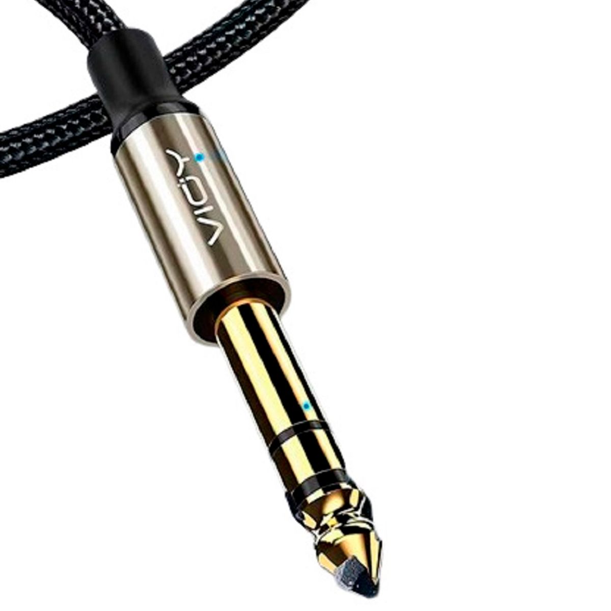 VENTION - PREMIUM 1m Cable Audio 635mm TRS Macho 2-TS Dual DJ