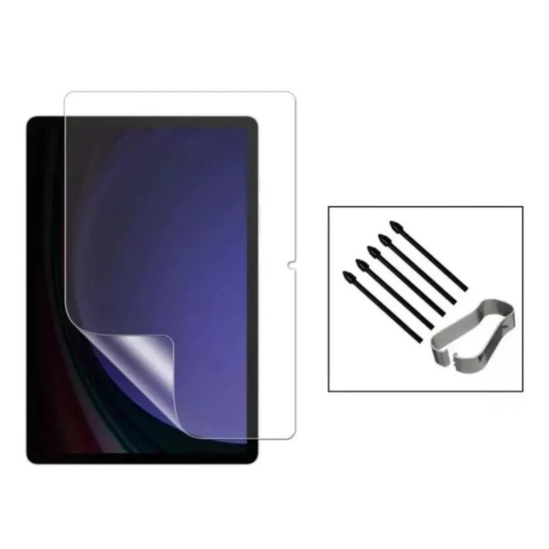 GENERICO - Mica Papel Para Samsung Galaxy Tab S9 Fe 10.9 Y Puntas
