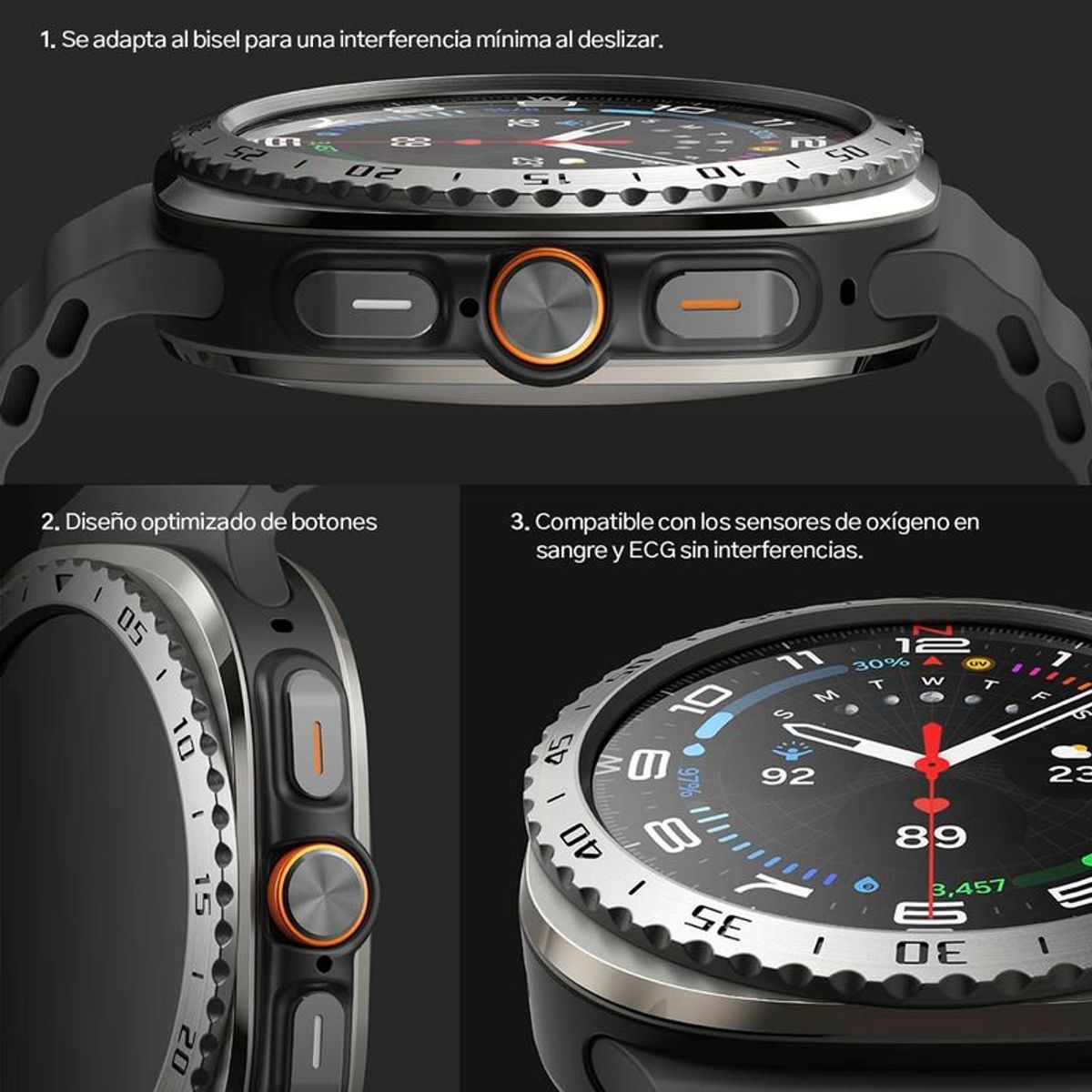 RINGKE - Case Ringke + Protector De Pantalla Galaxy Watch Ultra 47mm