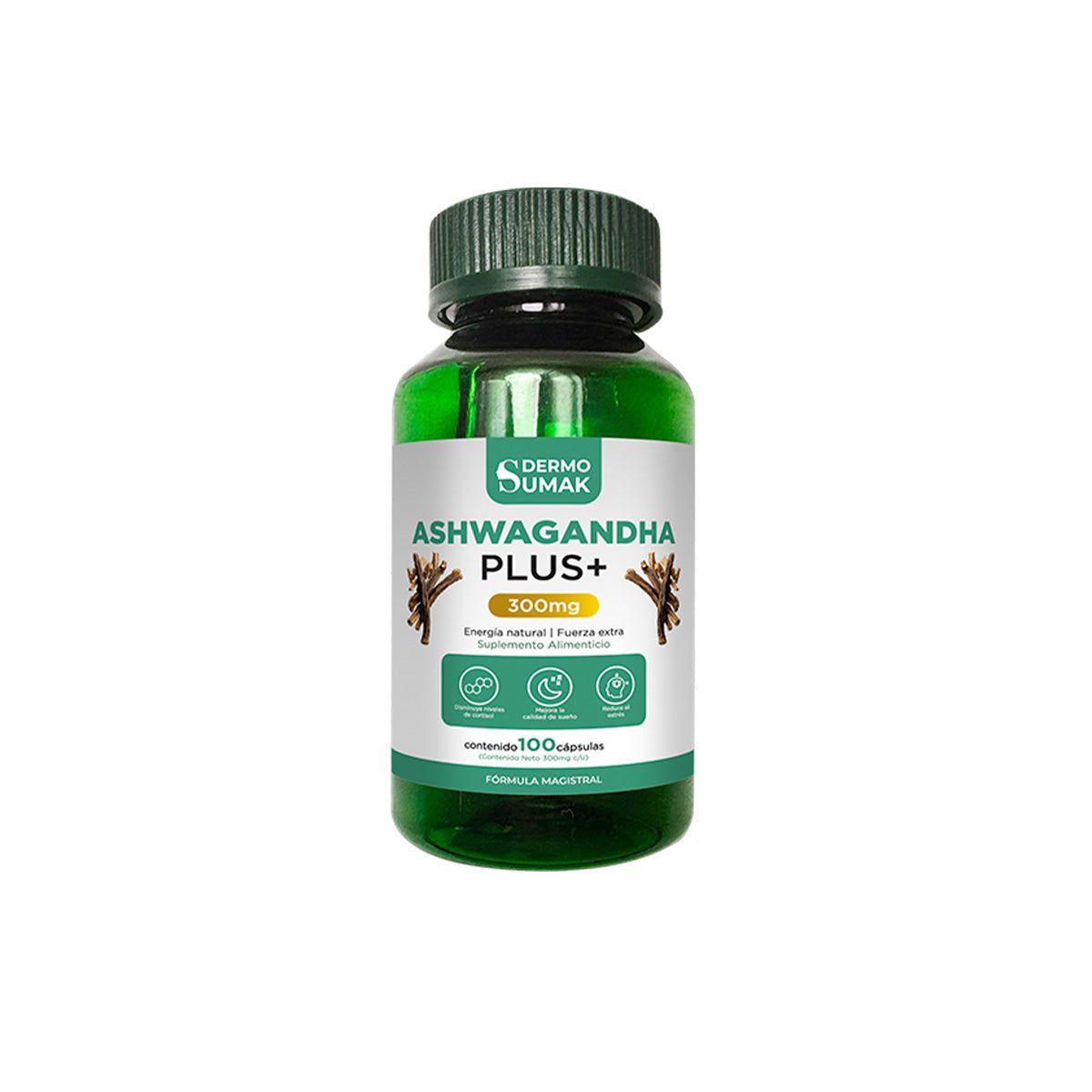 GENERICO - Ashwagandha Plus+ 100 Capsulas Dermo Sumak