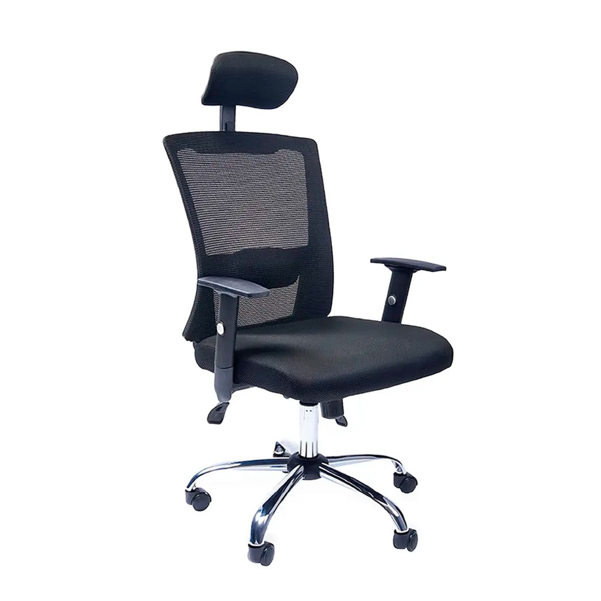 OFIDEAS - Silla De Oficina Ergonómica Lap Presidente Castro Negro Ofideas