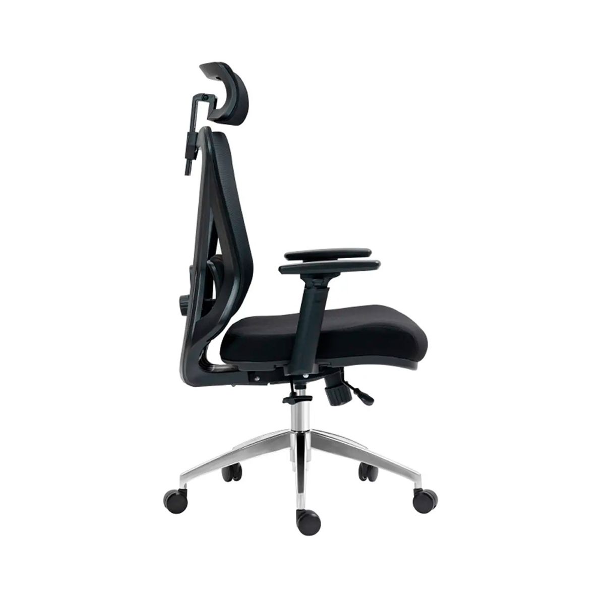 OFIDEAS - Silla de Oficina Presidencial Syncro Brazo 3D Smart Pro Negro Ofideas