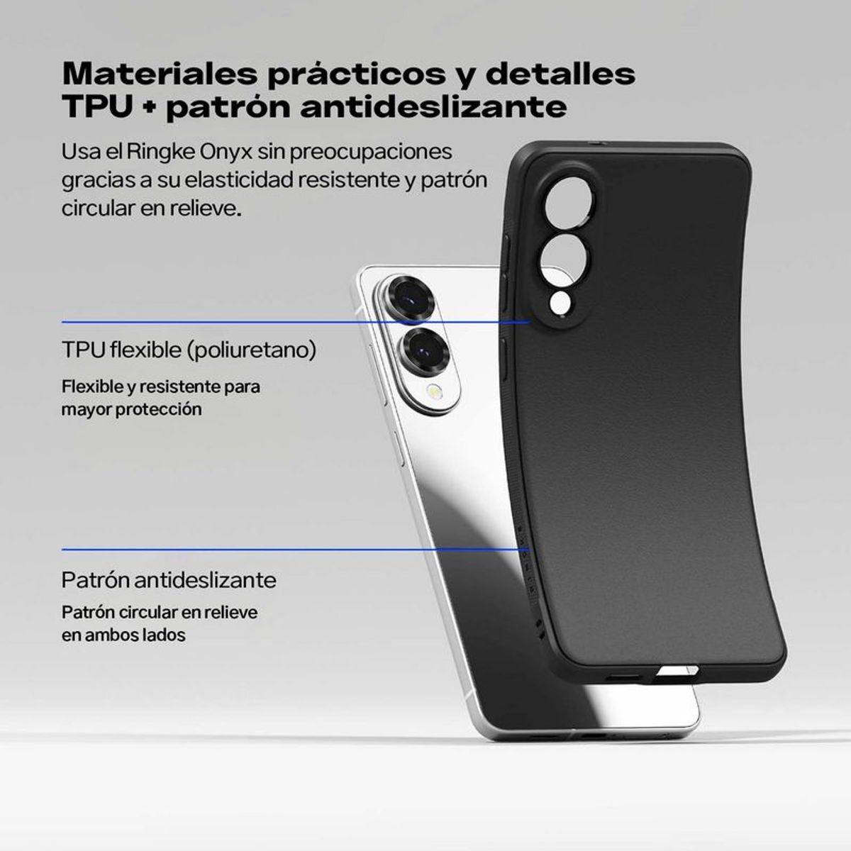 RINGKE - Case Negro Ringke Onyx Para Galaxy S25 Edge Con Magsafe