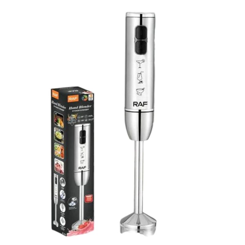 GENERICO - BATIDORA ELECTRICA DE INMERSION RAF R781 DE METAL DE 1600W